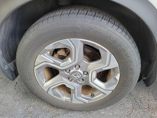 White Diamond Pearl 2018 Honda CR-V EX-L