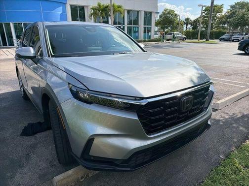 Lunar Silver Metallic 2023 Honda CR-V EX-L