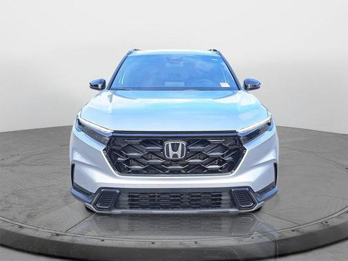 Solar Silver Metallic 2026 Honda CR-V Hybrid Sport
