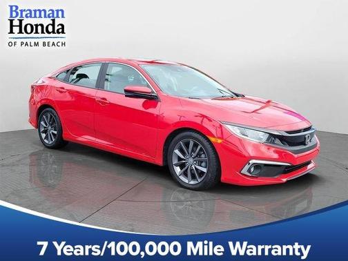 Rallye Red 2021 Honda Civic EX