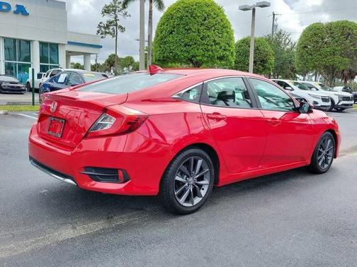 Rallye Red 2021 Honda Civic EX
