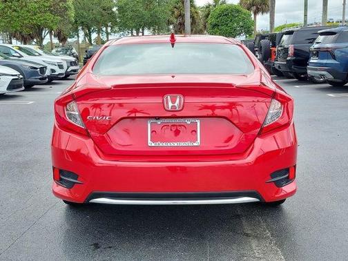 Rallye Red 2021 Honda Civic EX