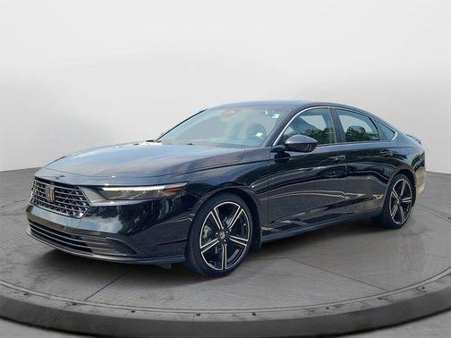 Crystal Black Pearl 2025 Honda Accord Hybrid Sport