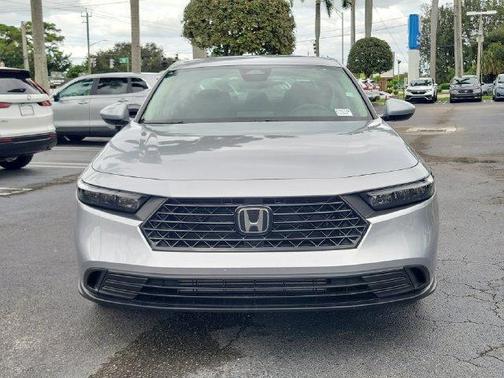 Solar Silver Metallic 2025 Honda Accord LX