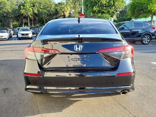 Crystal Black Pearl 2024 Honda Civic Sport