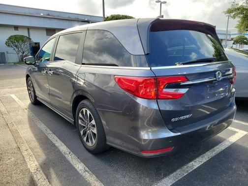 Modern Steel Metallic 2024 Honda Odyssey EX-L