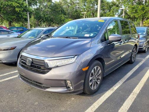 Modern Steel Metallic 2024 Honda Odyssey EX-L
