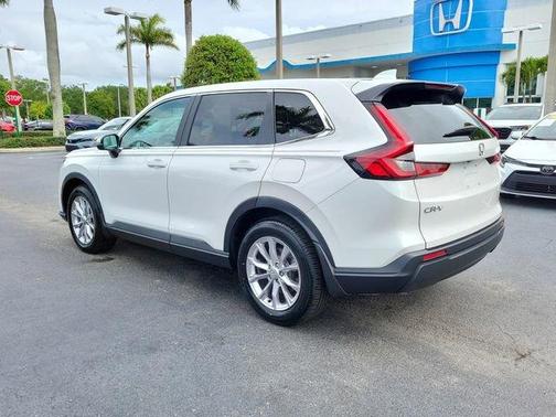 Platinum White Pearl 2023 Honda CR-V EX