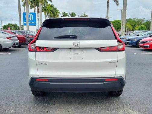 Platinum White Pearl 2023 Honda CR-V EX