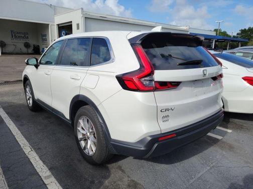 Platinum White Pearl 2023 Honda CR-V EX