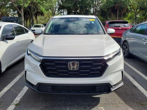Platinum White Pearl 2023 Honda CR-V EX