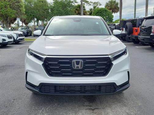 Platinum White Pearl 2023 Honda CR-V EX