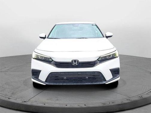 Platinum White Pearl 2023 Honda Civic LX