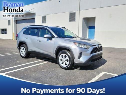 Silver Sky Metallic 2019 Toyota RAV4 LE