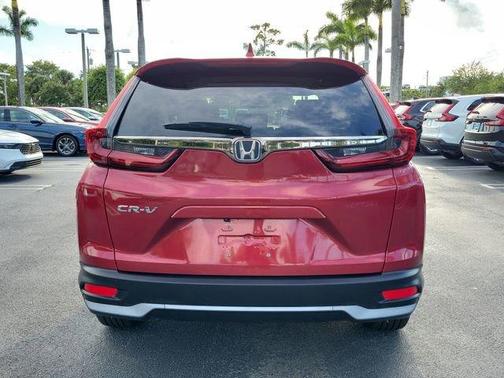Radiant Red Metallic 2022 Honda CR-V EX-L