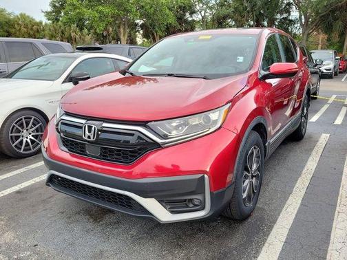 Radiant Red Metallic 2022 Honda CR-V EX-L