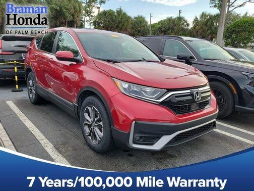 Radiant Red Metallic 2022 Honda CR-V EX-L