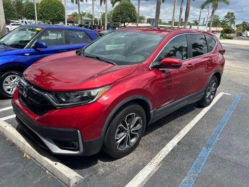 Radiant Red Metallic 2022 Honda CR-V EX-L