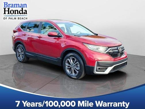 Radiant Red Metallic 2022 Honda CR-V EX-L