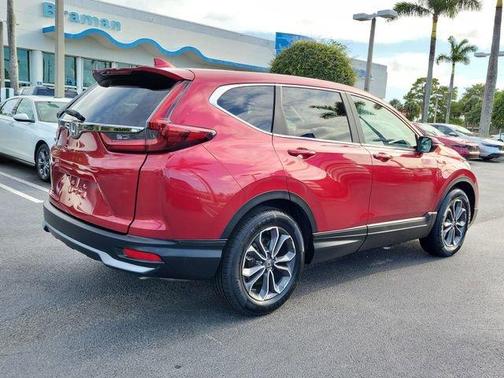 Radiant Red Metallic 2022 Honda CR-V EX-L