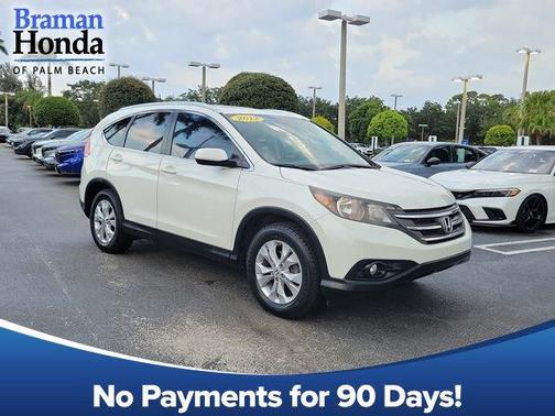 Taffeta White 2012 Honda CR-V EX-L