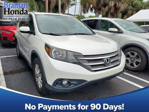 Taffeta White 2012 Honda CR-V EX-L