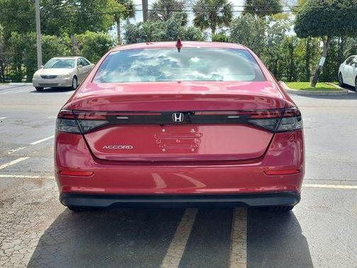 Radiant Red Metallic 2024 Honda Accord LX