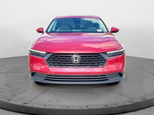 Radiant Red Metallic 2024 Honda Accord LX