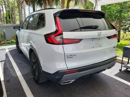 Platinum White Pearl 2024 Honda CR-V Hybrid Sport