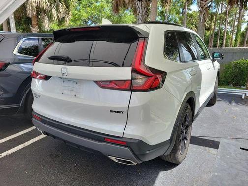 Platinum White Pearl 2024 Honda CR-V Hybrid Sport