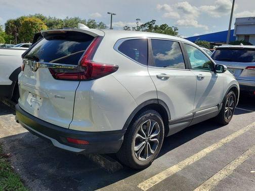 Platinum White Pearl 2020 Honda CR-V EX-L