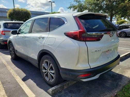 Platinum White Pearl 2020 Honda CR-V EX-L