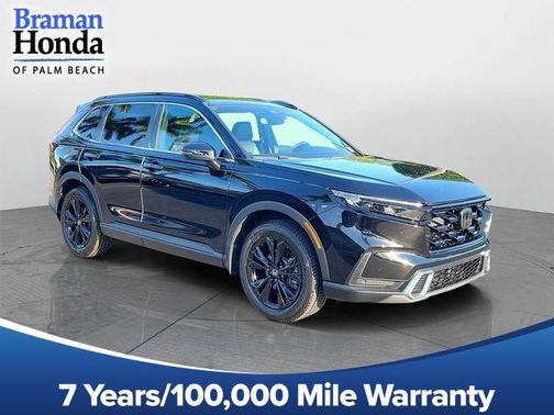 Crystal Black Pearl 2024 Honda CR-V Hybrid Sport Touring
