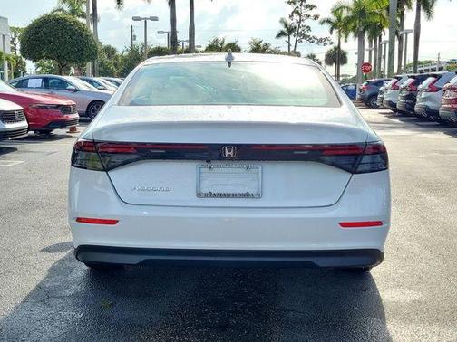 Platinum White Pearl 2024 Honda Accord EX