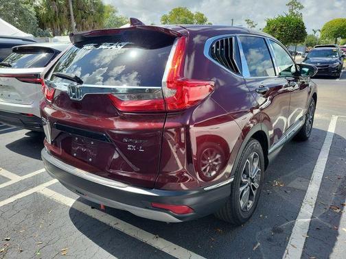 Basque Red Pearl II 2018 Honda CR-V EX-L