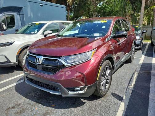 Basque Red Pearl II 2018 Honda CR-V EX-L