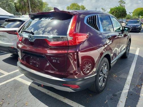 Basque Red Pearl II 2018 Honda CR-V EX-L