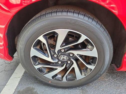 Rallye Red 2017 Honda Civic LX