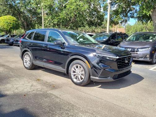 Crystal Black Pearl 2024 Honda CR-V EX
