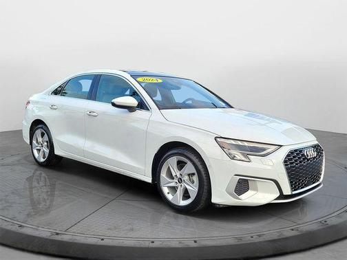 Glacier White Metallic 2024 Audi A3 40 Premium