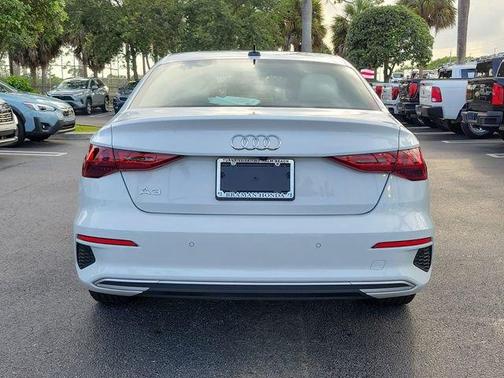 Glacier White Metallic 2024 Audi A3 40 Premium