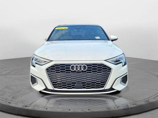 Glacier White Metallic 2024 Audi A3 40 Premium