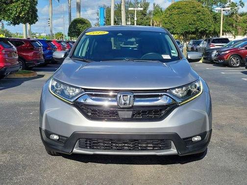 Lunar Silver Metallic 2019 Honda CR-V EX-L