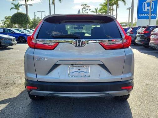 Lunar Silver Metallic 2019 Honda CR-V EX-L