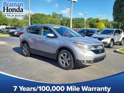 Lunar Silver Metallic 2019 Honda CR-V EX-L