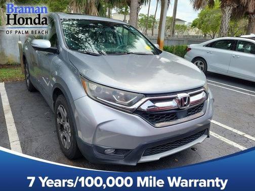Lunar Silver Metallic 2019 Honda CR-V EX-L