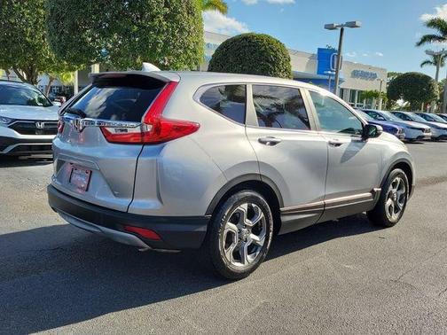 Lunar Silver Metallic 2019 Honda CR-V EX-L