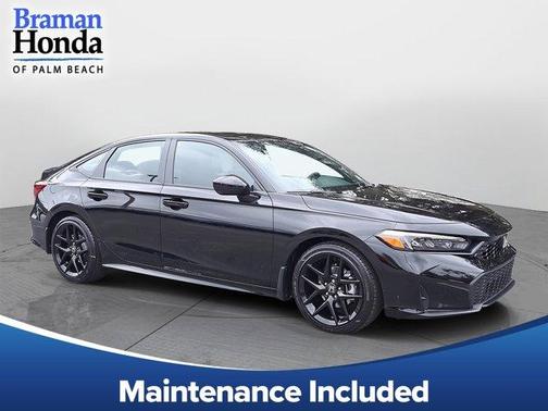 Black 2026 Honda Civic Sport