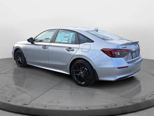 Solar Silver Metallic 2026 Honda Civic Sport