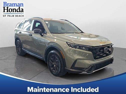 Ash Green 2026 Honda CR-V Hybrid TrailSport
